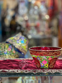 کاسه سنتی قرمز