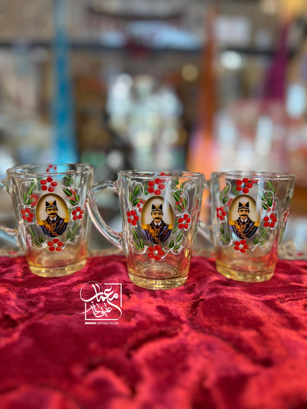 خرید آنلاین ظروف بلور سنتی مدل لیوان شاه عباسی
