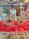 ظروف بلورین کار دست صنایع دستی معمار عتیق