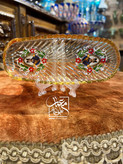 ظروف پذیرایی سنتی ایرانی مدل شاه عباسی با لبههای تراشخورده