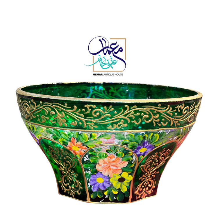 کاسه بلور طرح سنتی