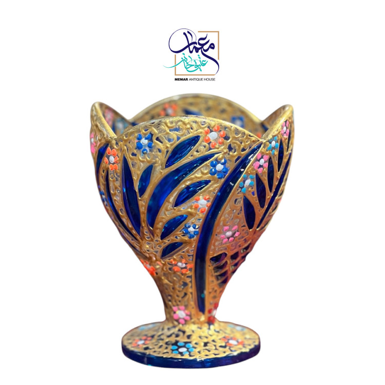 بستنی خوری طرح اصیل سنتی رنگ آبی