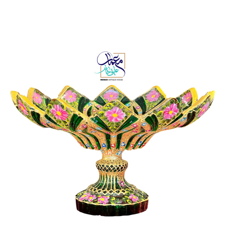 میوهخوری پایه دار نقاشی شده طرح اصیل
